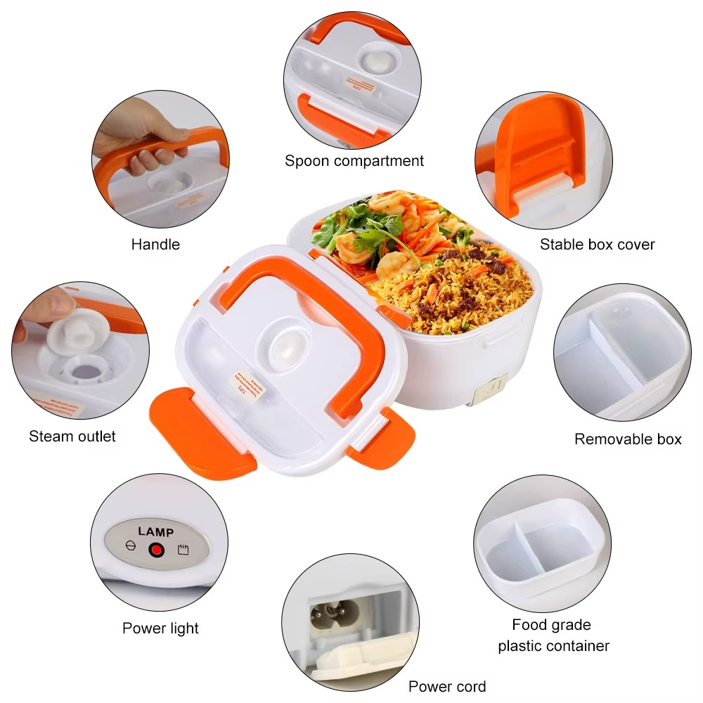 Heat&Go BentoBox™ - Portable Electric Lunch Warmer