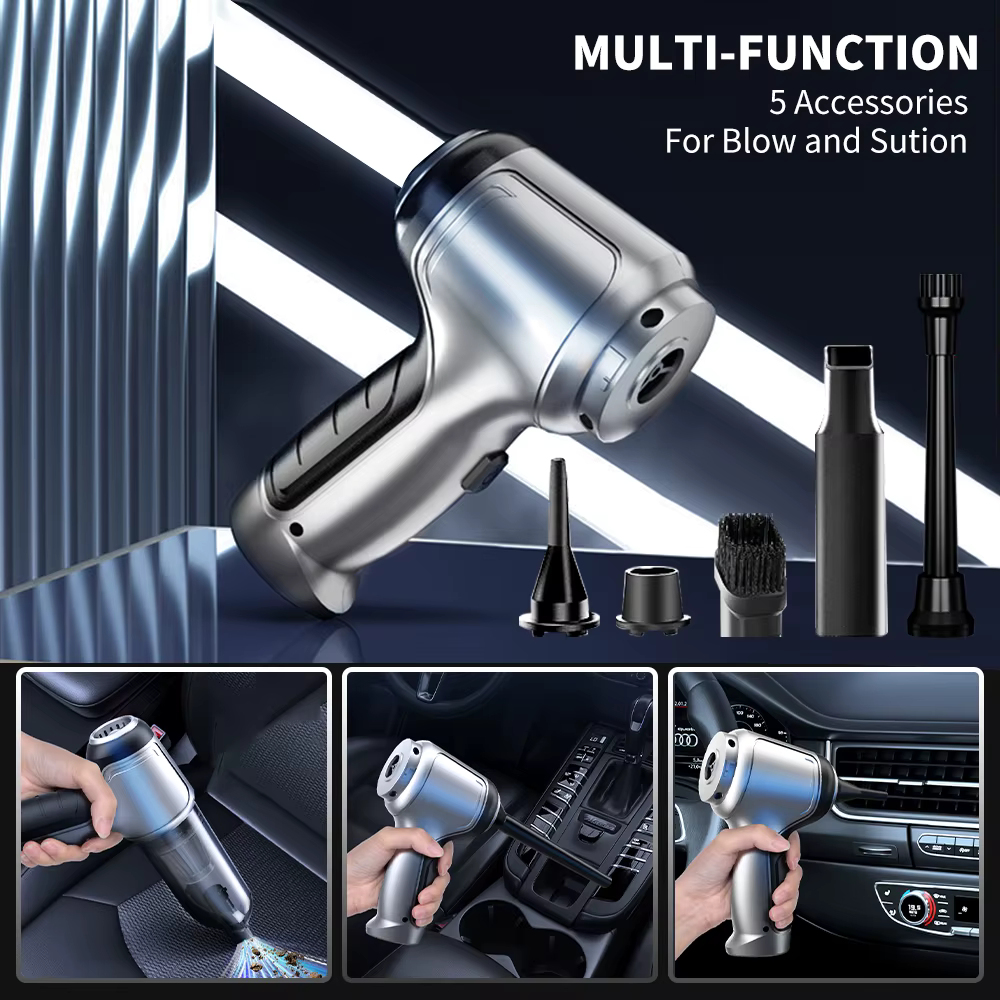 TurboClean GO™ - Portable Vacuum Cleaner Car & Home