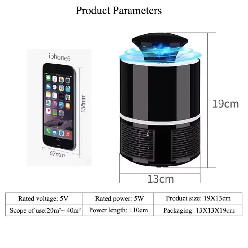 🦟 ZanZap™ – The silent, USB and portable mosquito killer lamp