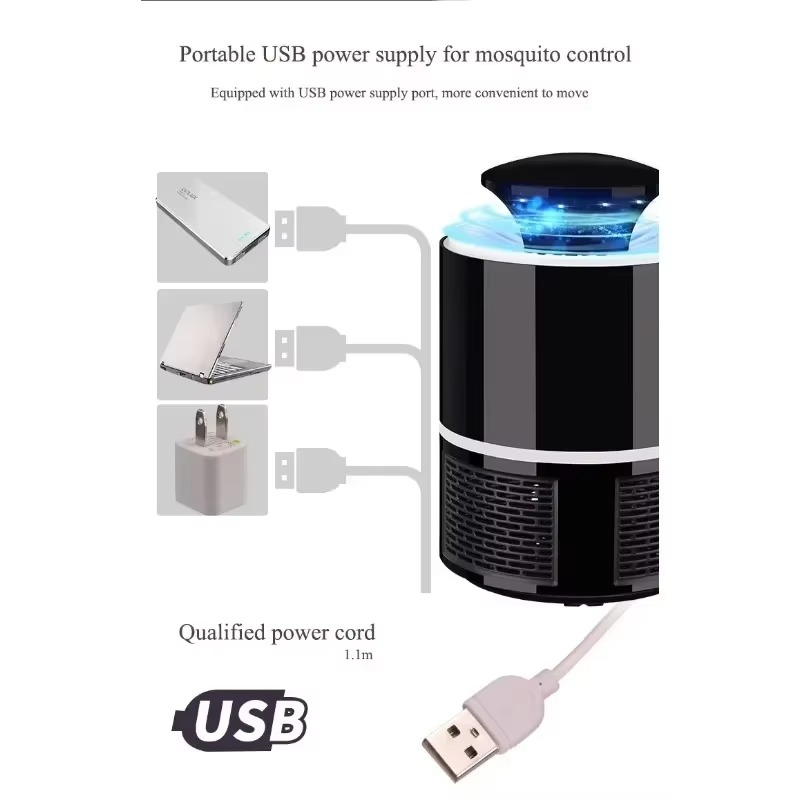 🦟 ZanZap™ – La lampada anti-zanzara silenziosa, USB e portatile